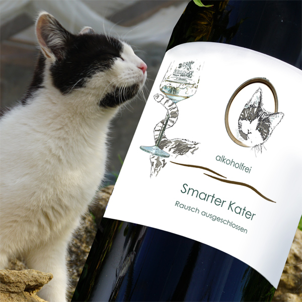 <br><h3>110/25</h3>Smater Kater alkoholfreier Wein 0,75l<br>